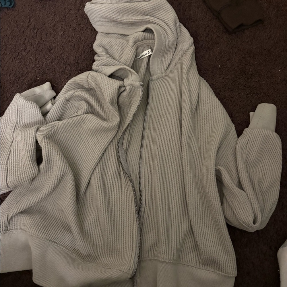 Abercrombie & Fitch Ribbed Knit Sweater